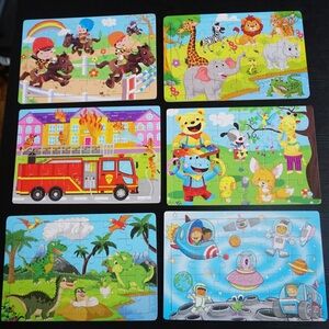 Wooden Jigsaw Puzzles, 30 pieces